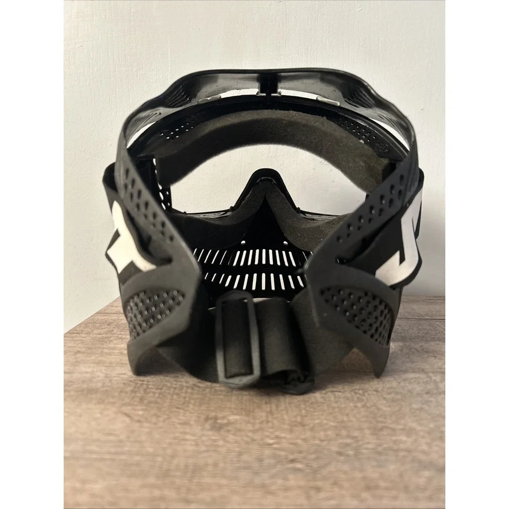 JT ProFlex Paintball Full Face Mask Goggles, Black Pre-Owned